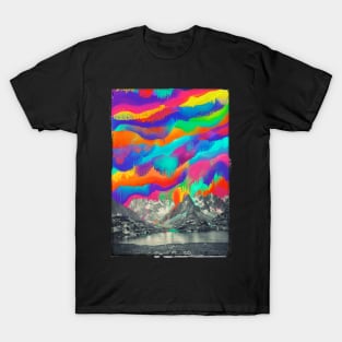 Skyfall Melting Northern Lights T-Shirt